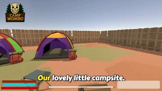 I wanted to show you the campsite where we came with our friends 🤡