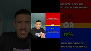 ONE PIECE WOULD-YOU-RATHER RAPID FIRE 🤔 #onepiece #onepieceedit #luffy #zoro #sanji #shanks