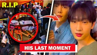 Actor Lee Ji Han Last Moment Video with Fans During the Itaewon Incident Before His Death 😭😭💔💔😭