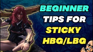 BEGINNER TIPS FOR HBG STICKY/LBG | MHW: ICEBORNE