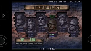 Metal Slug 6 from Metal Slug Anthology (PSP) complete Longplay. PPSSPP emulator.