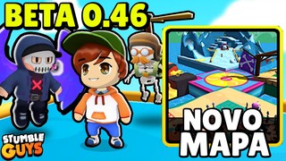 NOVO BETA 0.46 + NOVO MAPA TREASURE ISLAND + NOVAS SKINS | Stumble Guys