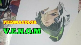 Draw Guision Venom in Mobile Legends + Redemption code + Skin giveaway