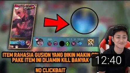 ITEM RAHASIA GUSION REVAMP JADI SEMAKIN OP! PAKE ITEM INI DIJAMIN KILL BANYAK - Mobile Legends