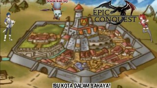 Demon Warlord Menyerang Ibu Kota Apakah Alaster Dan Edna Bisa Mengalahkannya |Epic Conquest Part 3