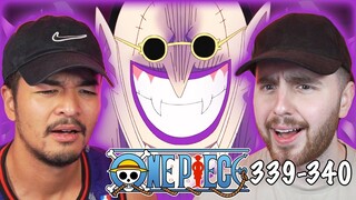 THRILLER BARK IS KINDA WILD! - One Piece Episode 339 & 340 REACTION + REVIEW!