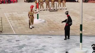 印度巴基斯坦边境 卫兵斗舞Battle