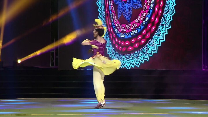 Gulimina - Tarian solo Uzbekistan "Heartbeat Dance" (pertunjukan malam tari pribadi "Flower Love")