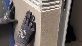 不一样的墙砖阳角处理方式