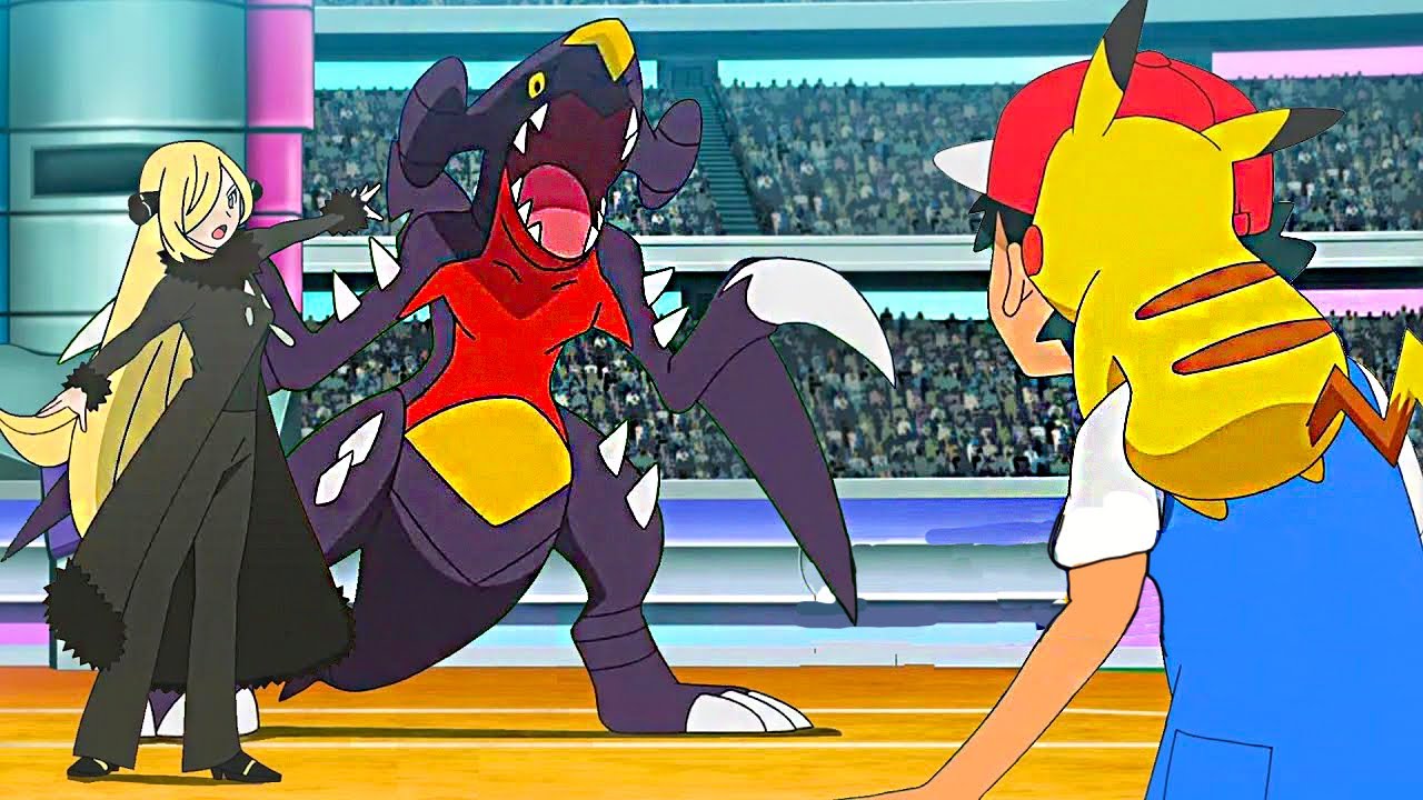 Ash Vs Cynthia Part 2 Togekiss Dynamaxes Pokemon Journeys Episode 124  Review  YouTube