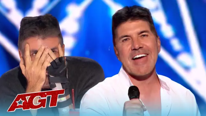 LEAKED! Simon Cowell SINGS On The America's Got Talent Stage!