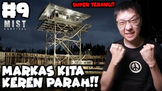 Markas Kita Jadi Keren di Malam Hari & Kita Bikin Tempat Ternak - Mist Survival Indonesia - Part 9