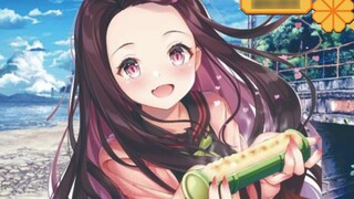Selamat atas berakhirnya cerita utama Kimetsu no Yaiba! Coba tebak, Nezuko akhirnya jadian dengan si
