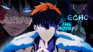 Solo leveling - Arise from the Shadow 4K「AMV/EDIT」Echo (ft. TheBoyz) #sololeveling