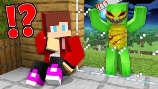 Why Scary Mikey Want to Kill JJ Outside The Window in Minecraft? - Maizen