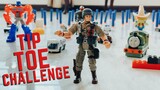 Tip Toe Challenge - Siberian Husky FAIL!!!