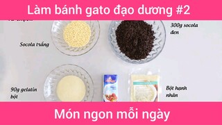 Làm bánh gato đại dương p2