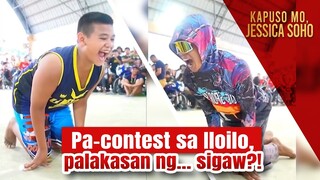 Pa-contest sa Iloilo, palakasan ng… sigaw?! | Kapuso Mo, Jessica Soho