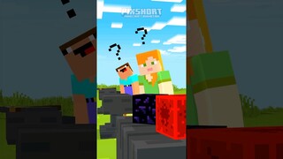 Noob vs Pro vs Hacker - Minecraft Animation #shrots