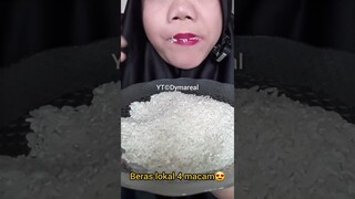 DYMA |ASMR RAW RICE EATING |Makan Beras | asmrrawriceeating| #asmrsounds  #asmr #shorts #mukbang(2)