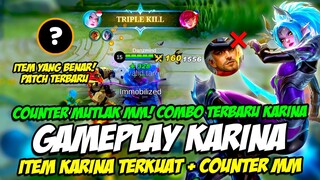 GAMEPLAY KARINA | BUILD KARINA SEASON 24 ❗ KARINA COUNTER MM❗ COMBO TERBARU KARINA + TUTORIAL KARINA