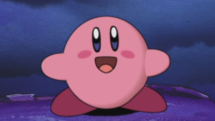 Kirby Baby showing off his skills for the first time