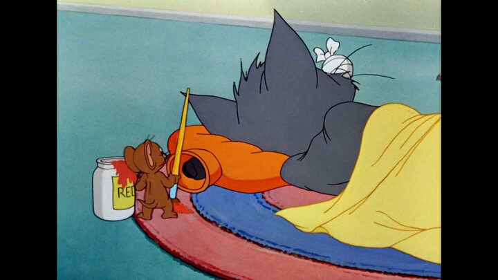 Cartoon Tom and Jerry cat