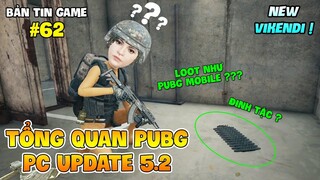 ĐINH TẶC CHÍNH THỨC XUẤT HIỆN TRONG PUBG CÙNG NEW VIKENDI VÀ TÍNH NĂNG ĐỔI SÚNG TỰ ĐỔI PHỤ KIỆN !