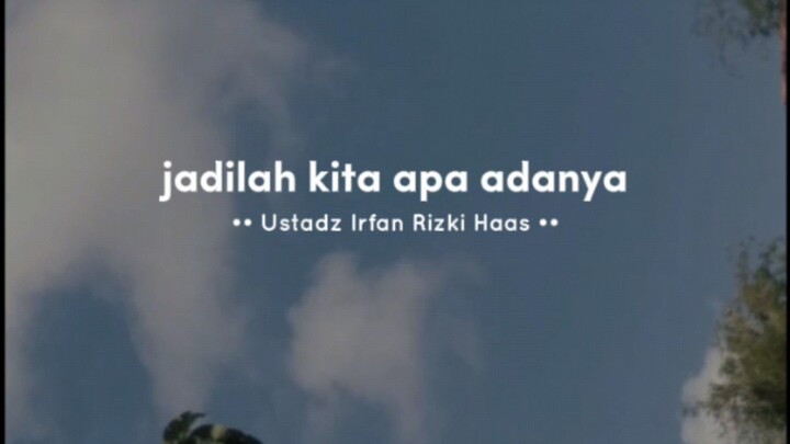 Jadilah Diri sendiri