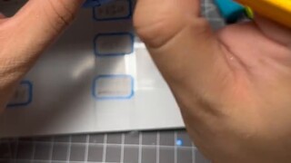 A big test of 8 large-size wide-blade model engraving and pushing knives!