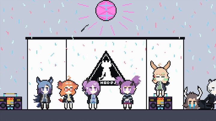 【明日方舟】世界名画《阿米娅在切尔诺伯格》