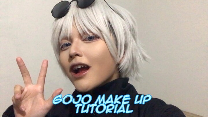 Gojo make up tutorial 😎🤞❄️