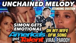 Unchained Melody | Americas Got Talent Parody - Simon Cowell get emotional