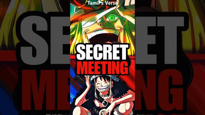 The TRUTH Behind Luffy’s Secret Meeting With Loki #anime #onepiece #luffy #shorts