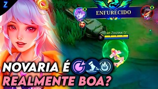 PORQUE OS PRÓ PLAYERS GOSTAM DELA? - NOVARIA GAMEPLAY | Mobile Legends