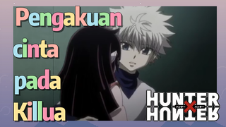 Pengakuan cinta pada Killua