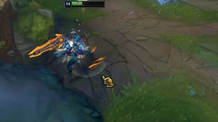 I guess there's nothing in the entire league that can't be stopped by a golden body.