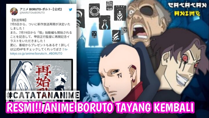 AKHIRNYA! ANIME BORUTO TAYANG KEMBALI, KEMUNCULAN ANGGOTA BARU KARA!