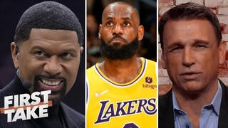 "The Lakers need to be ran by LeBron" - Jalen Rose tells Tim Legler