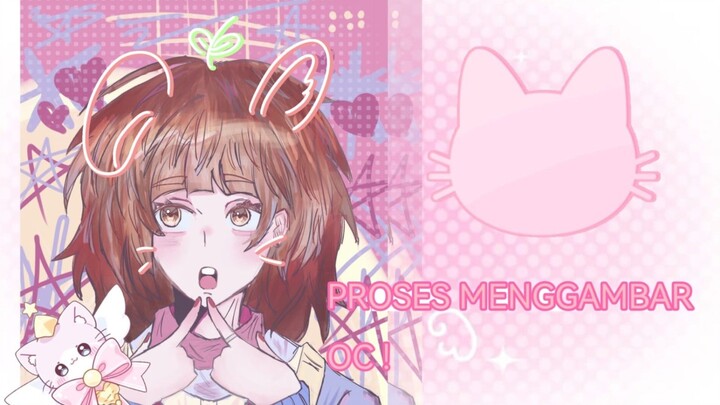 YAYYY PROSES MENGGAMBAR OC KU, PIXIE!!