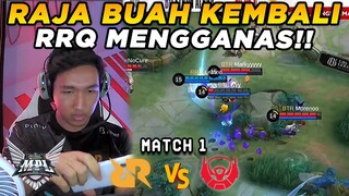 LEMON Balik Ke Explane, Map Auto Terang Benderang!! HANABI Akhirnya Keluar!! - RRQ vs BTR Match 1