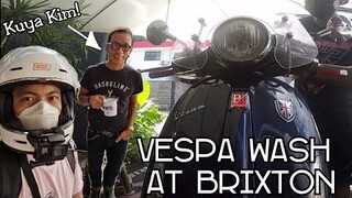 Hugas Vespa sa Brixton