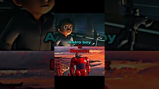 Astro boy Vs Baymax #shorts #battle #baymax #astroboy