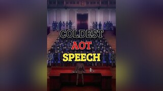 Coldest Aot Speech cold aot speech marley eldians paradis paradisisland ep87 anime edit aotedit vir
