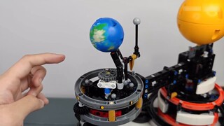 [Ikan di Air Jiwa] LEGO 42179 Tata Surya/Model Orbit Bumi dan Bulan