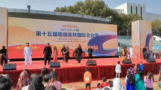 PAKISTANI STUDENTS PERFORMANCE IN WUHAN UNIVERSITY INTERNATIONAL CULTURAL FESTIVAL 2019