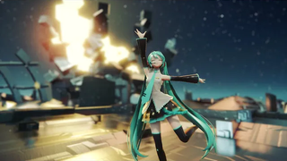 MMD Strobo Nights (โดย livetune) YYB Hatsune Miku