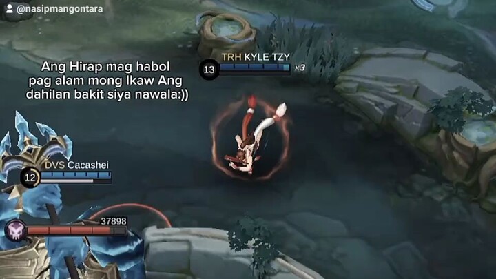 my bitaw nga ako binitawan namnn:))