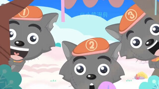没想到连灰太狼的分身也害怕红红……