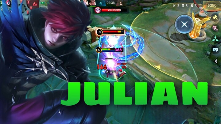EPIC MOMENT DAMAGE JULIAN DI MOBILE LEGENDS